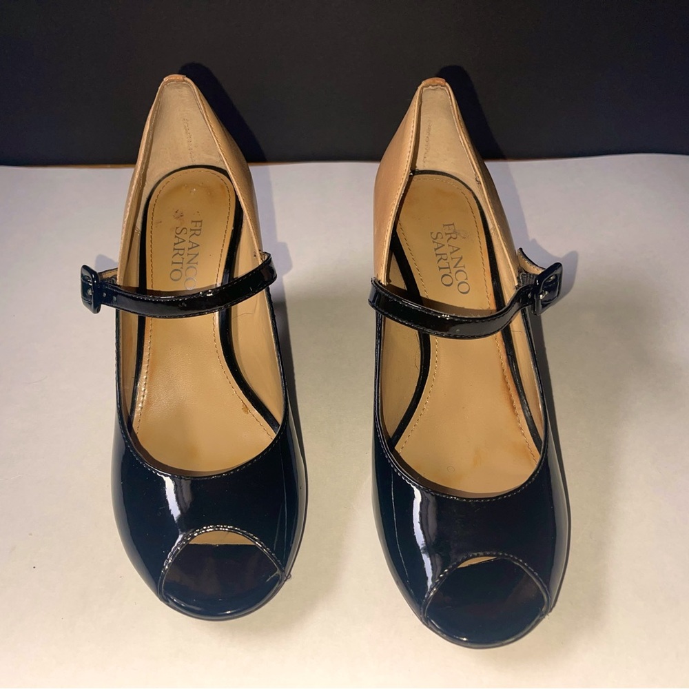 Franco Sarto pep toe Mary Jane-like pumps
